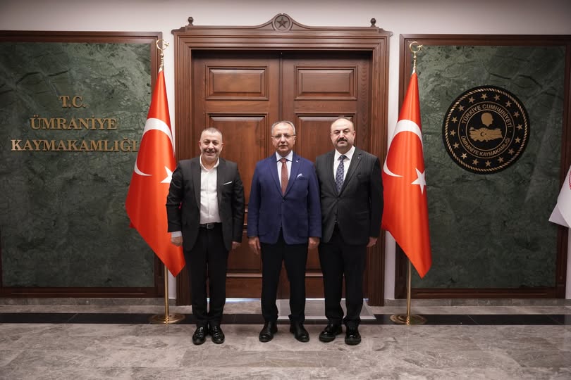 Başkan Özdil’den Ümraniye Kaymakamı Yüksel Çelik’e Ziyaret