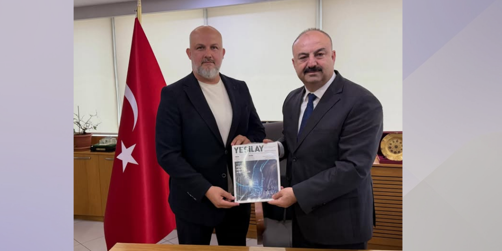 YEŞİLAY Şile Şube Başkanı Hakan Şengül’den Ümraniye Esnaf Odasında Mehmet Özdil'e  Ziyaret