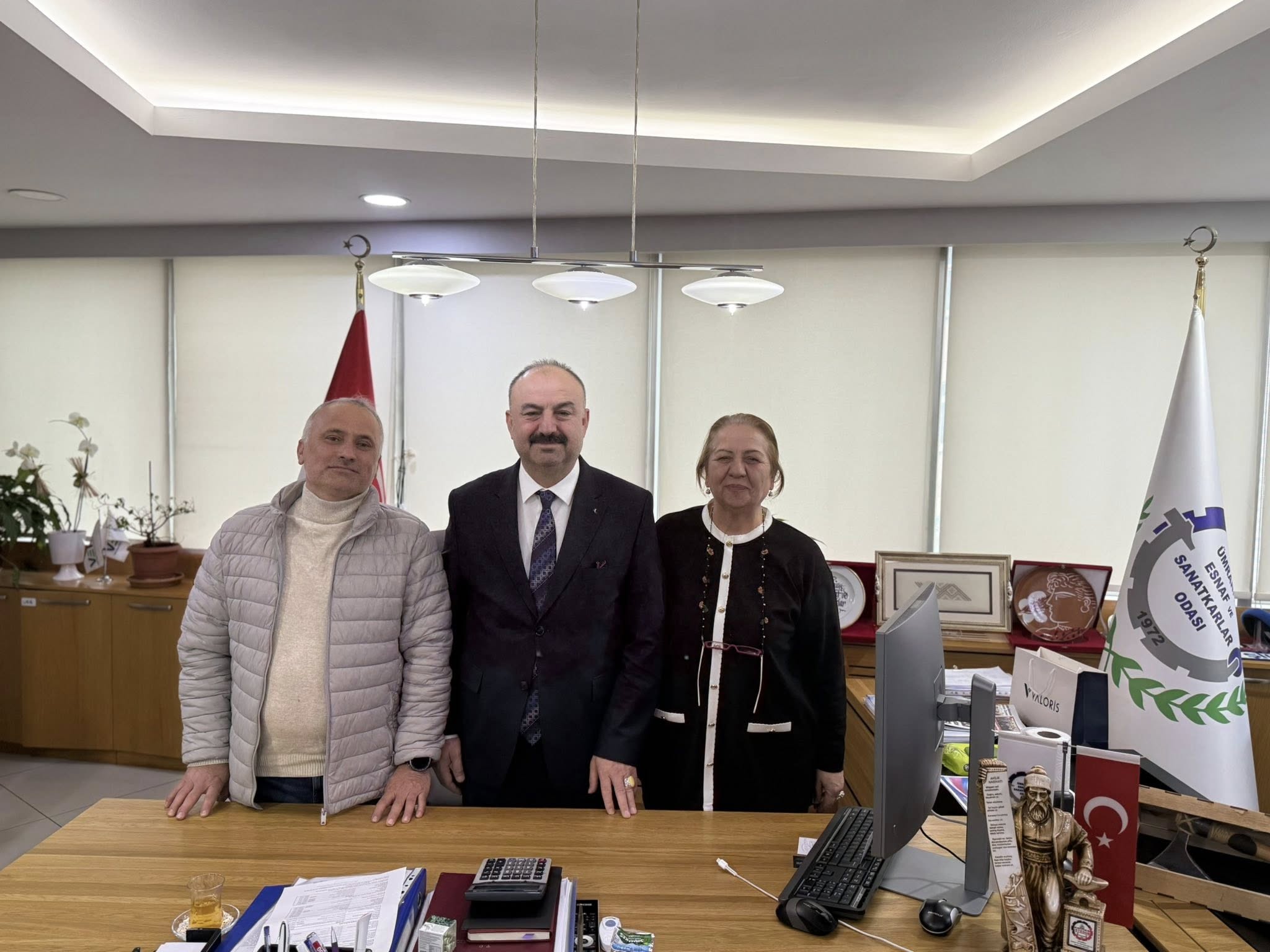 KASTER Ümraniye Şubesi’nden Başkan Özdil’e Ziyaret