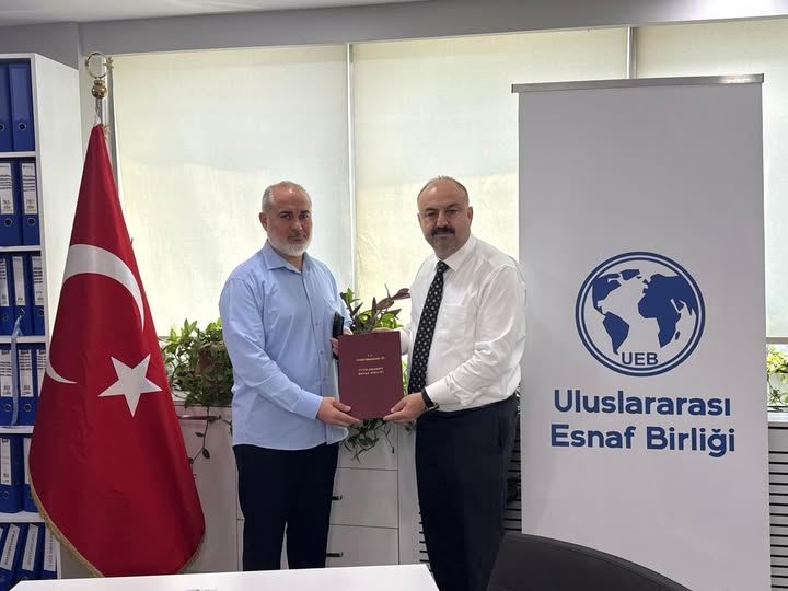 UEB Küresel Ağını Büyütüyor: Uluslararası Esnaf Birliği Suriye Temsilciliğine İsmail Hamad Atandı