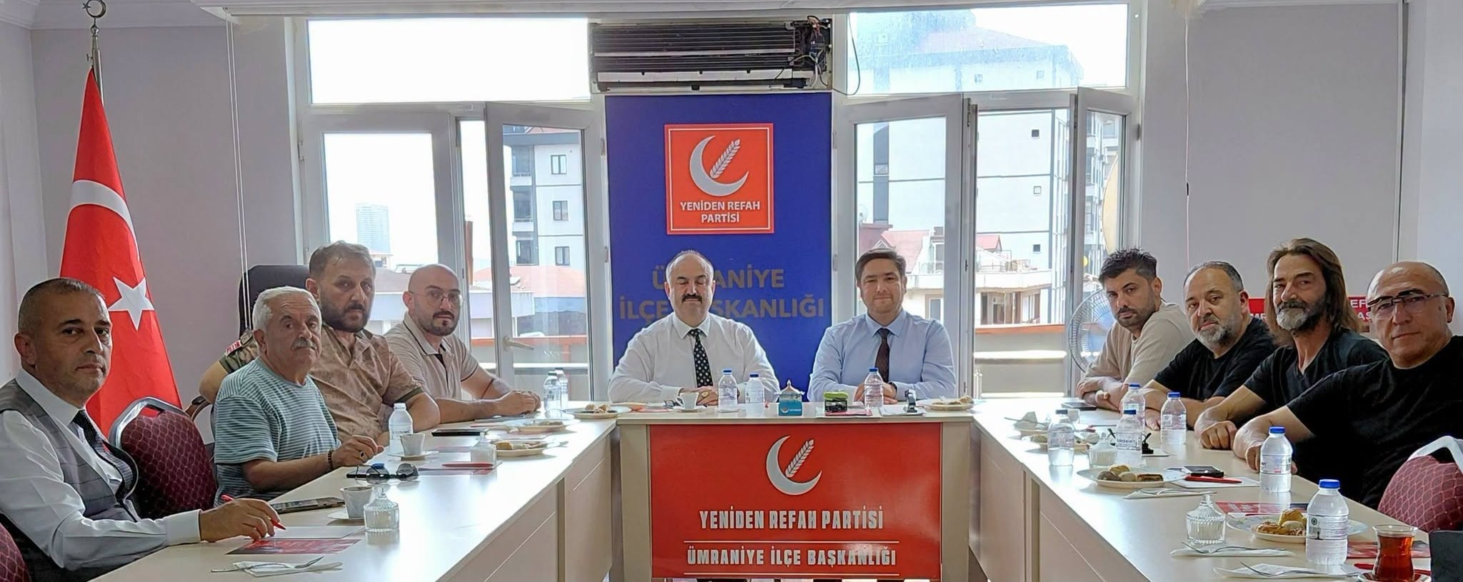 Başkanımız Mehmet Özdil’den Yeniden Refah Partisi Ümraniye İlçe Başkanı Orçun Şekercioğlu’na Ziyaret